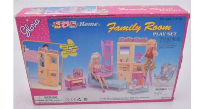 Кукольные домики и мебель Russia Мебель для кукол 21012 кукольные домики и мебель veld co набор мебель спальня для кукол