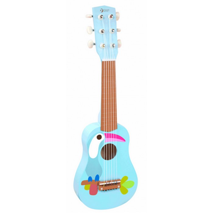 Музыкальные инструменты Classic World Деревянная гитара Тукан мини гитара укулеле с четырьмя струнами музыкальный инструмент детские развивающие игрушки игрушка для раннего развития интеллекта