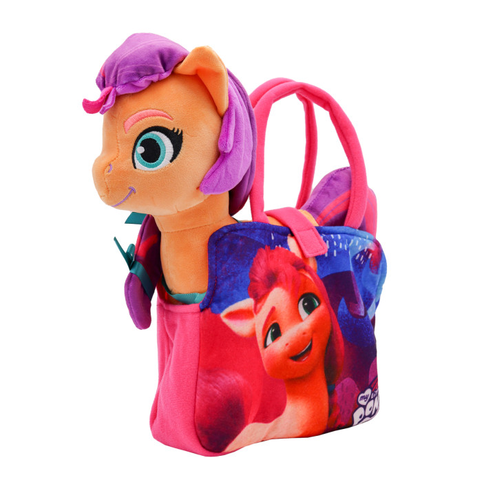 Мягкие игрушки YuMe Пони в сумочке My Little Pony Санни 25 см шлемы и защита май литл пони my little pony комплект защиты мой маленький пони