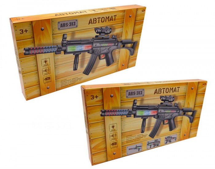 Игрушечное оружие ABtoys Автомат ARS-313 игрушечное оружие армия россии автомат резинкострел ак 47