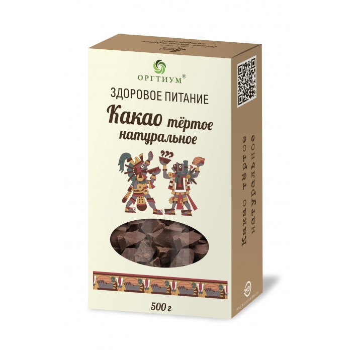

Оргтиум Какао тёртое 500 г, Какао тёртое 500 г