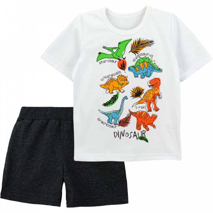  Babycollection Костюм Динозавры (футболка, шорты)