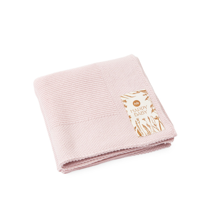 Плед Happy Baby платочек 100х100 см полотенце для новорожденных happy baby с капюшоном на уголке 100х100 см розовый