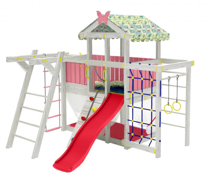 фото Можга (красная звезда) детский домашний игровой комплекс чердак дк2