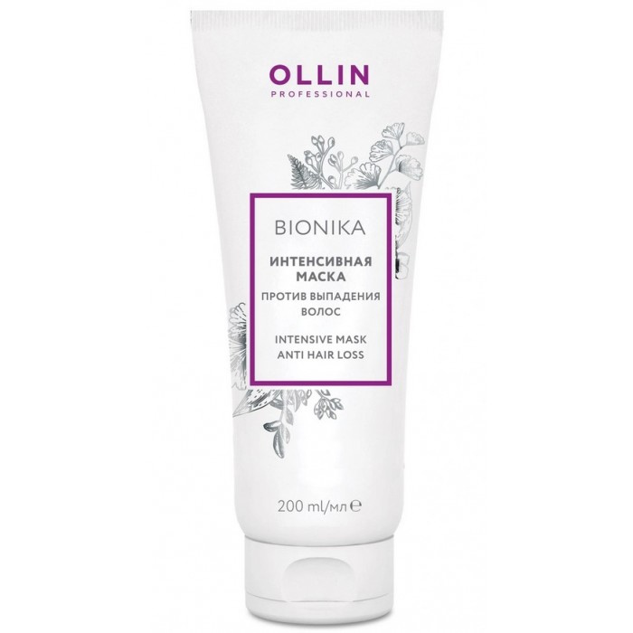 Ollin Professional Bionika Интенсивная маска против выпадения волос 200 мл 397342