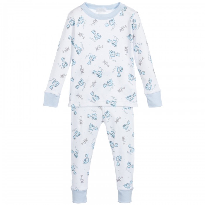 фото Magnolia baby пижама для мальчика tiny choo choo long pijamas