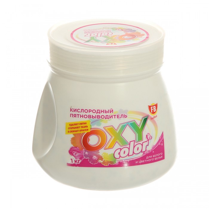 Лучший кислородный пятновыводитель рейтинг. Oxy Color кислородный пятновыводитель. Пятновыводитель feedback oxy Color, 500 мл, 500 г. Пятновыводитель для одежды Feed back 947155. Fb кислородный пятновыводитель для цветного белья 500г.