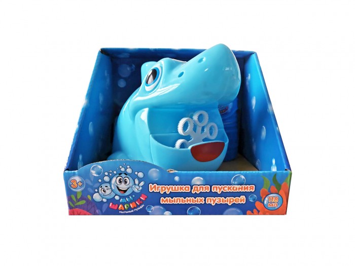 1 Toy Игрушка для пускания мыльных пузырей Акула 118 мл