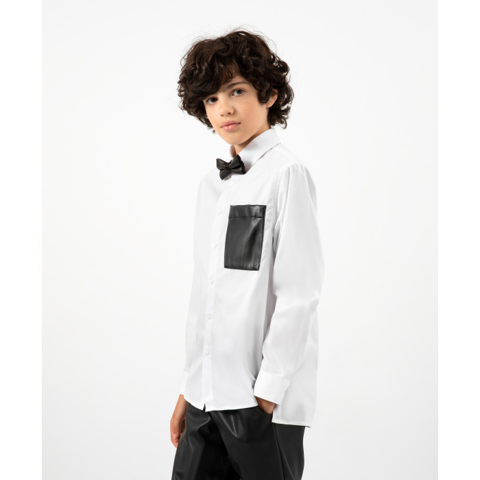 Gulliver Рубашка длинный рукав для мальчика 222GPB, размер 104