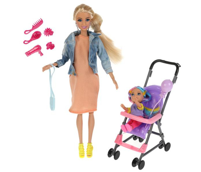 Куклы и одежда для кукол Карапуз Кукла София беременная с дочкой 29 см 66507-21-S-BB