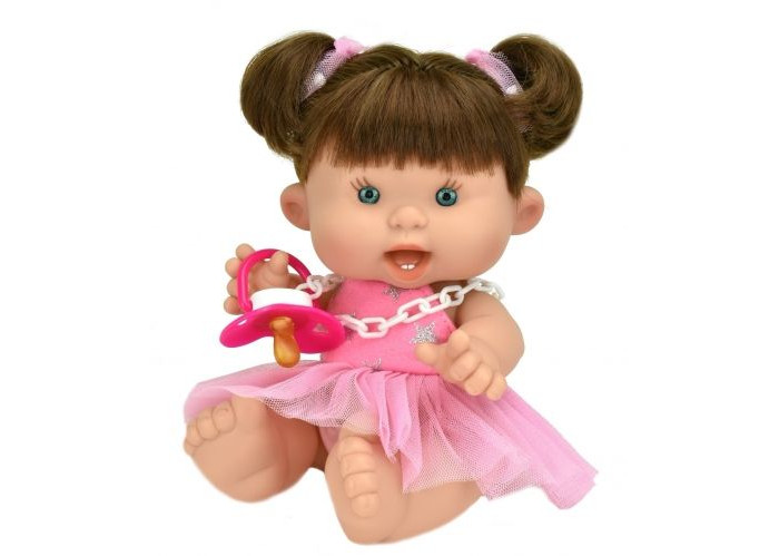 Куклы и одежда для кукол Nines Artesanals d'Onil Пупс-мини Pepotes Тыковка с волосами вид 3 26 см