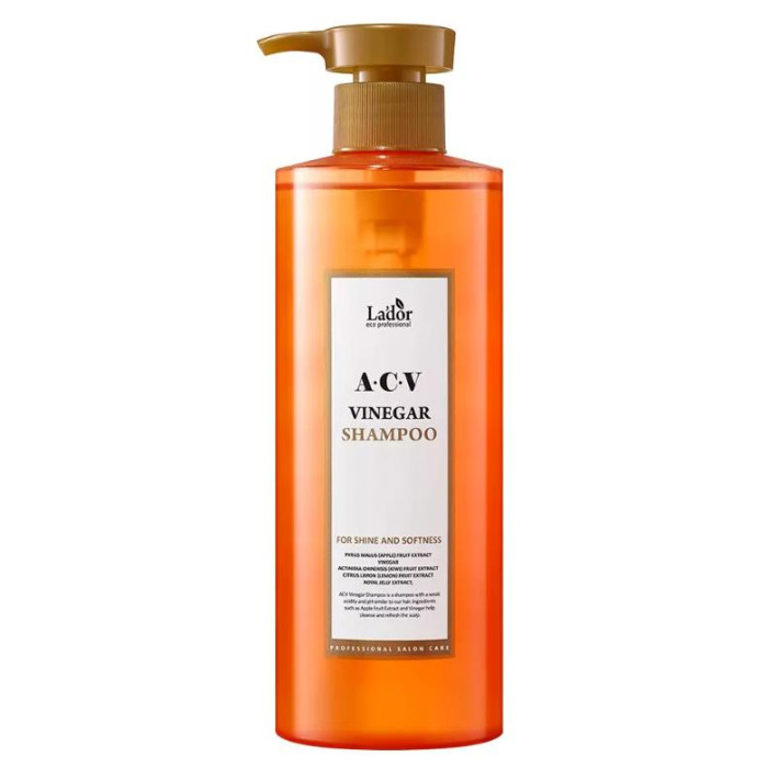 

Lador Шампунь с яблочным уксусом ACV Vinegear Shampoo 430 мл, Шампунь с яблочным уксусом ACV Vinegear Shampoo 430 мл