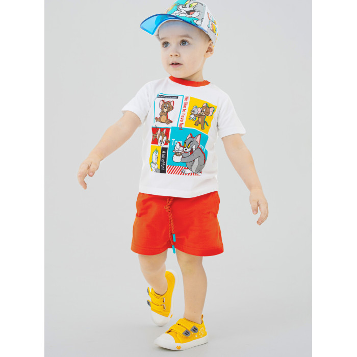 Комплекты детской одежды Playtoday Комплект для мальчиков Best friend baby boys (футболка, шорты) 12333006