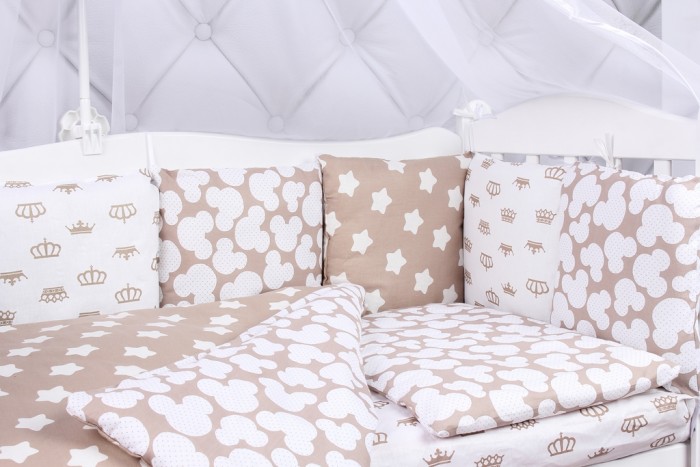 

Бортик в кроватку AmaroBaby Soft 12 подушек, Soft 12 подушек