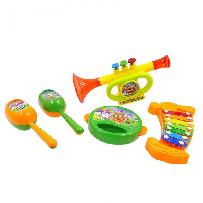 Музыкальные инструменты ABtoys Набор (5 предметов) музыкальные инструменты abtoys набор 5 предметов