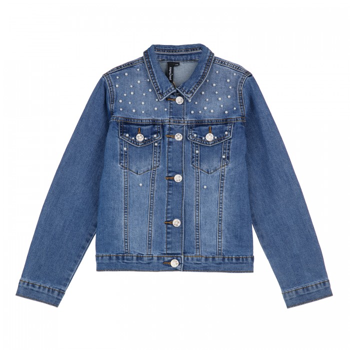 Верхняя одежда Playtoday Куртка джинсовая для девочки 12121411 цена и фото