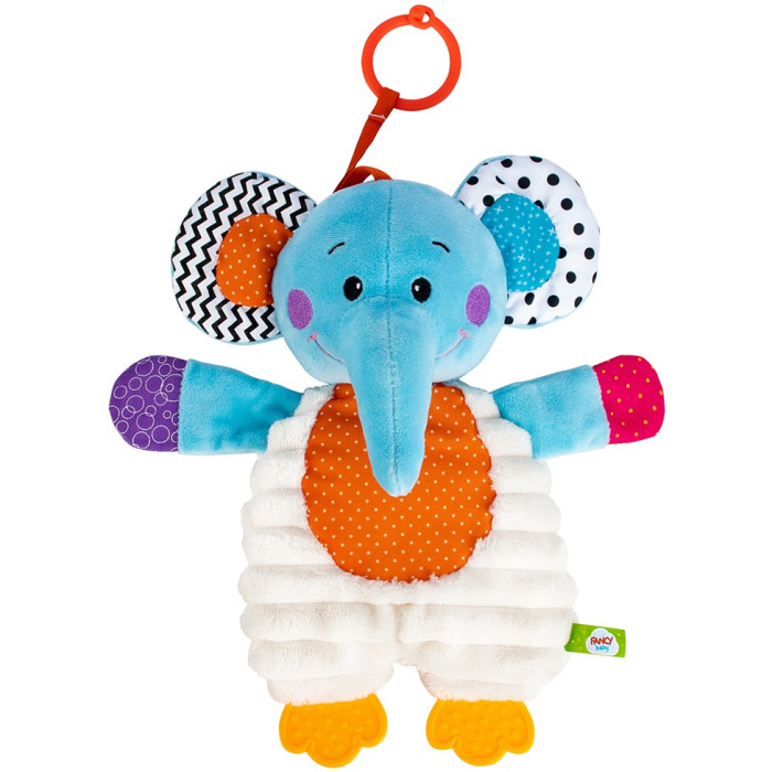 фото Развивающая игрушка fancy baby грелка слон