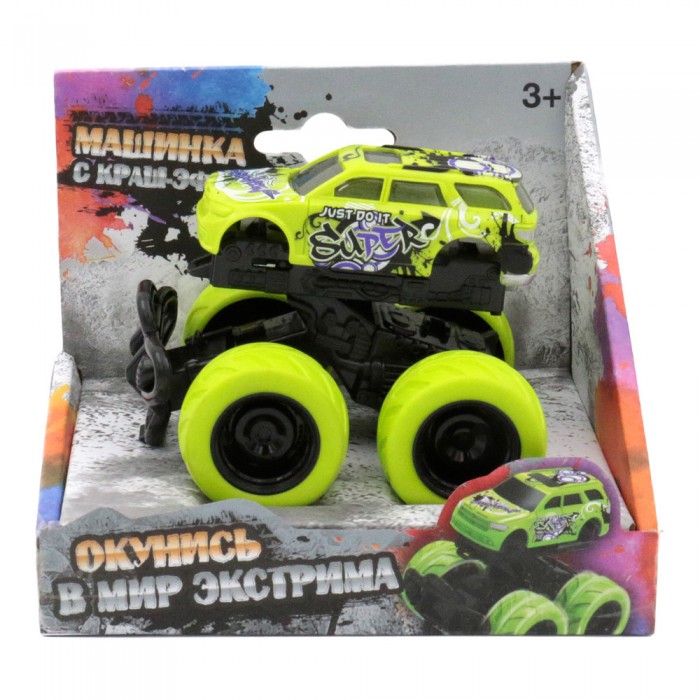 

Funky Toys Машина с краш-эффектом 60008, Машина с краш-эффектом 60008