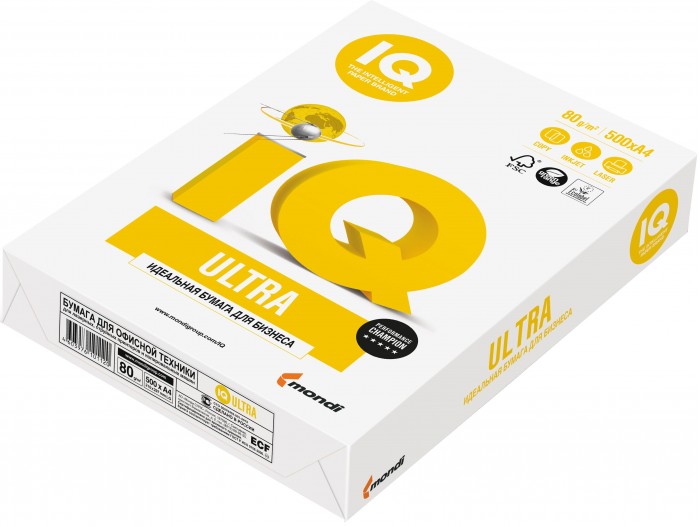 

IQ Ultra Бумага А4 500 листов, Ultra Бумага А4 500 листов