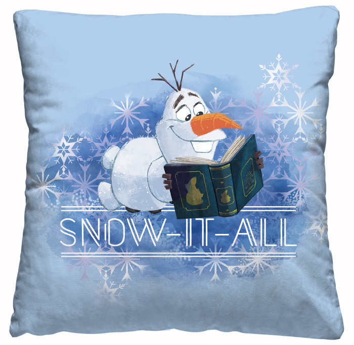 

Disney Подушка-думка Olaf snow 40х40, Подушка-думка Olaf snow 40х40