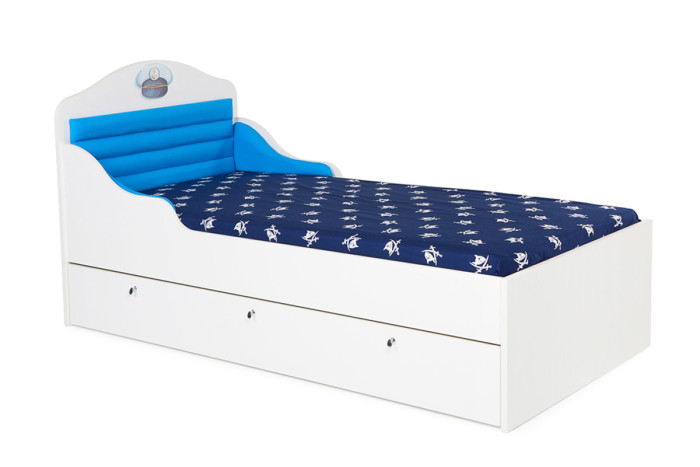 Кровати для подростков ABC-King корабль без ящика и носа 190x90 см