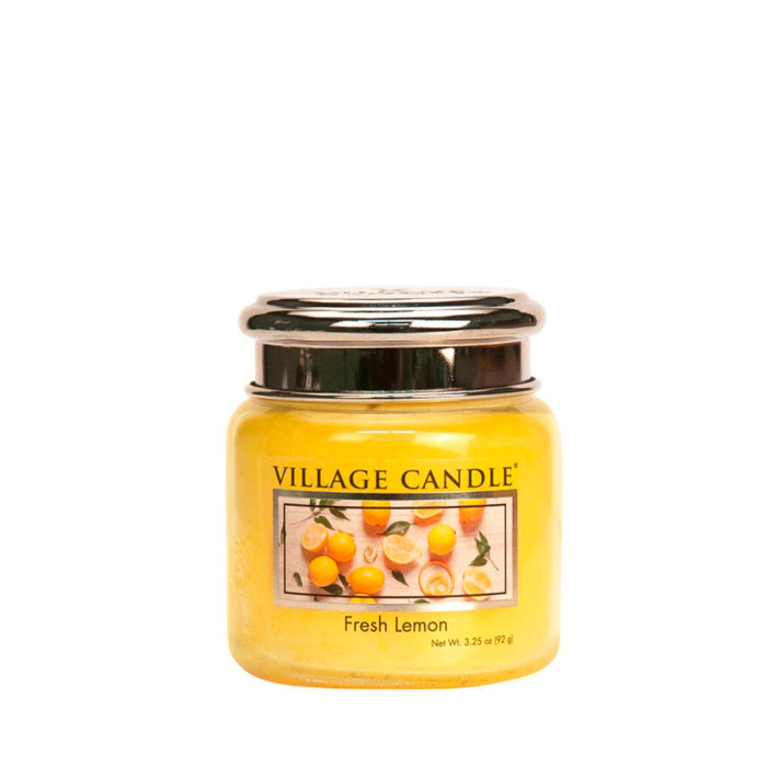 

Village Candle Ароматическая свеча маленькая Лимонный Фреш, Ароматическая свеча маленькая Лимонный Фреш