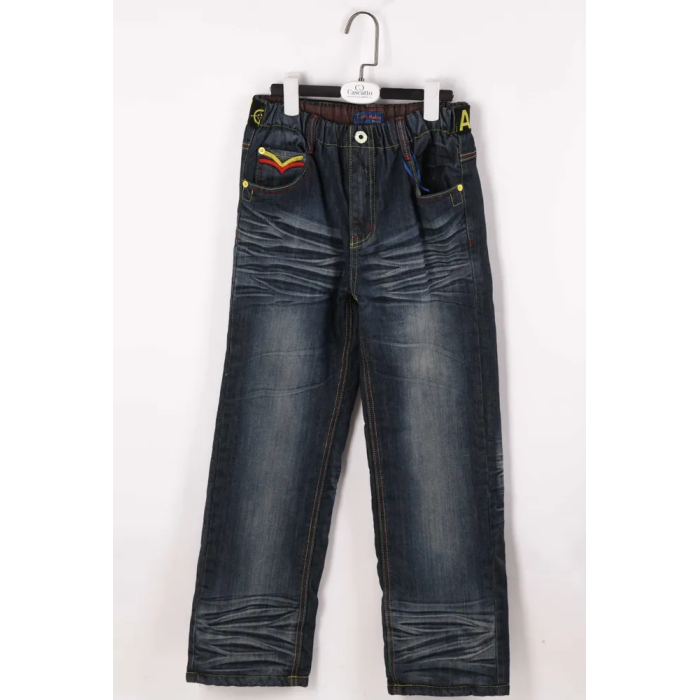 цена Брюки и джинсы Cascatto Джинсы утеплённые для мальчика BDM18