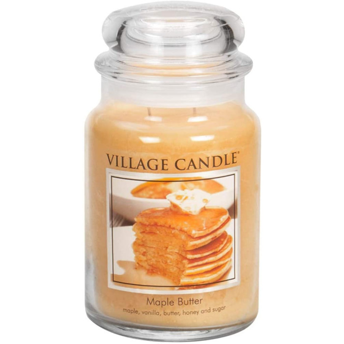 

Village Candle Ароматическая свеча большая Кленовый Сироп, Ароматическая свеча большая Кленовый Сироп
