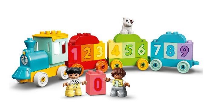 Конструктор Lego Duplo Поезд с цифрами - учимся считать