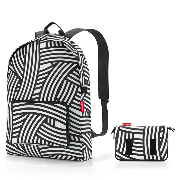 Сумки для мамы Reisenthel Рюкзак складной Mini maxi zebra