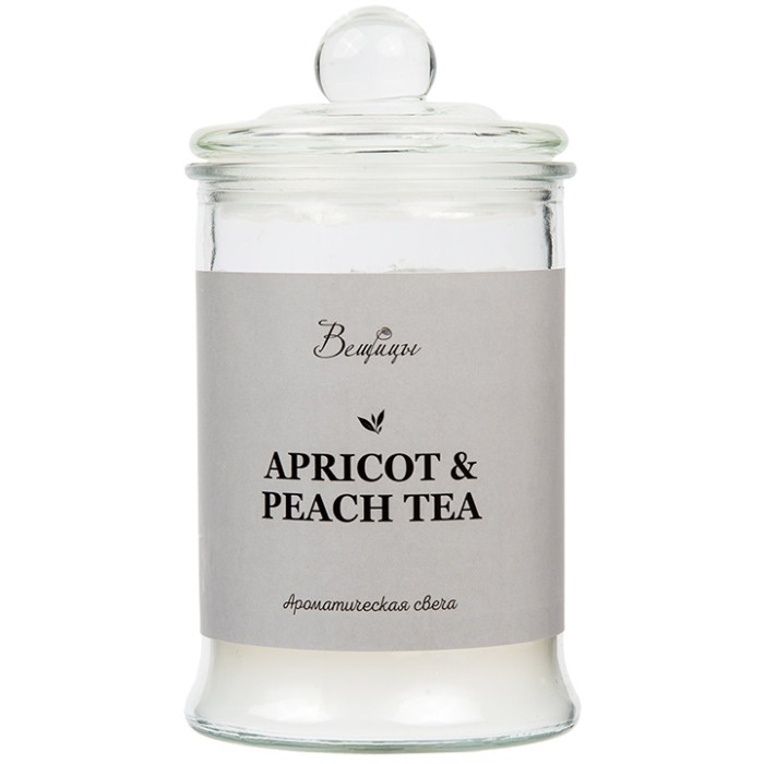 

Вещицы Ароматическая свеча Apricot & Peach 18х10 см, Ароматическая свеча Apricot & Peach 18х10 см