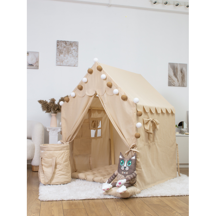 Игровые домики и палатки ВИГВАМиЯ Домик для детей игровой Мультидомик Лен фото