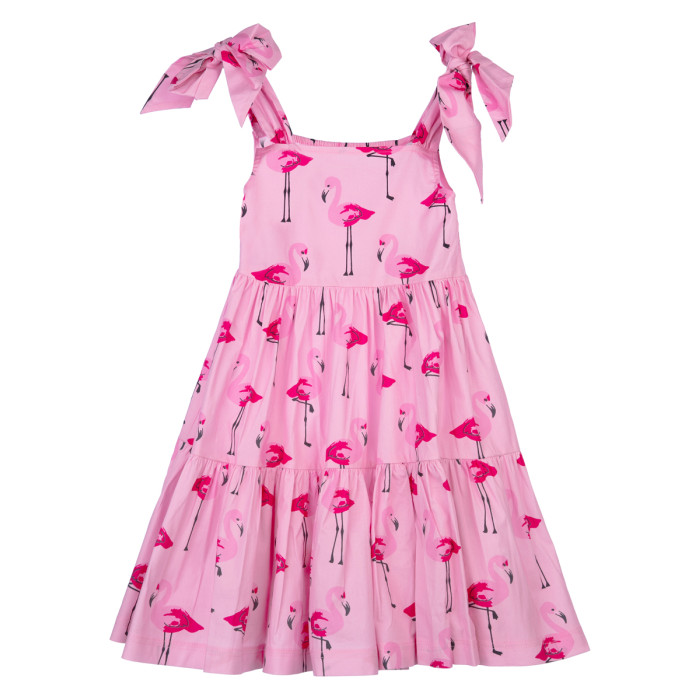Платья и юбки Playtoday Сарафан для девочки Flamingo 12322044 сарафан playtoday хлопок нарядный размер 164 розовый