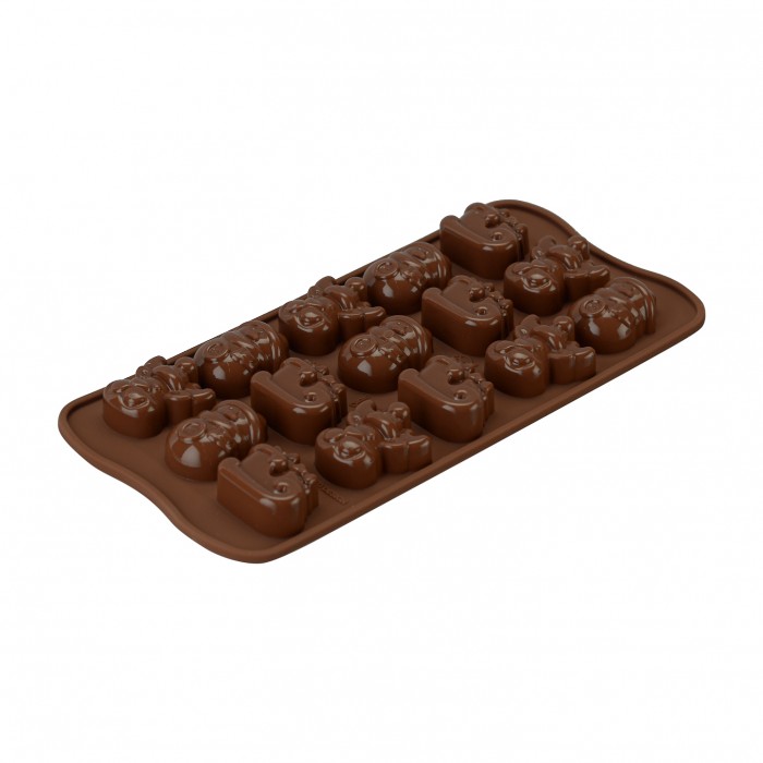 

Silikomart Форма для приготовления конфет Choco Winter силиконовая, Форма для приготовления конфет Choco Winter силиконовая