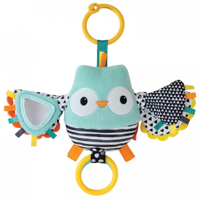 Подвесная игрушка Infantino Сова с хлопающими крыльями