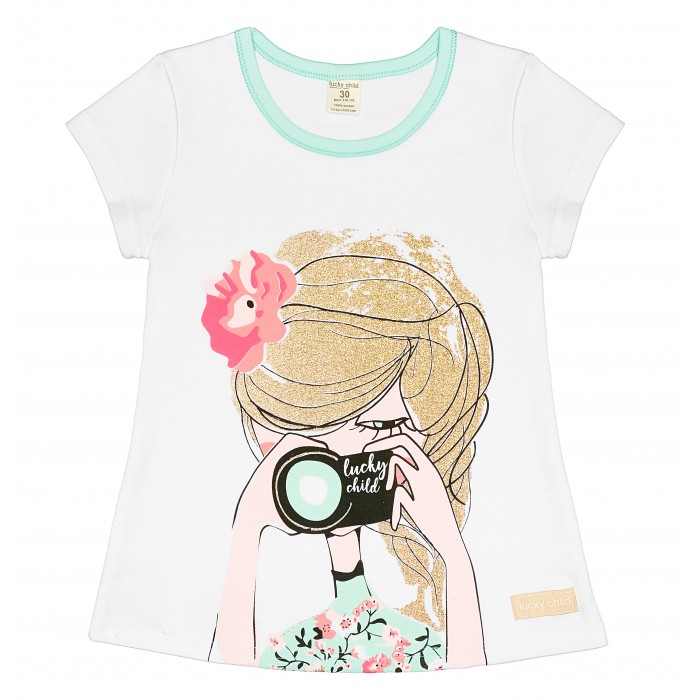 

Lucky Child Футболка для девочки Фотограф, Футболка для девочки Фотограф
