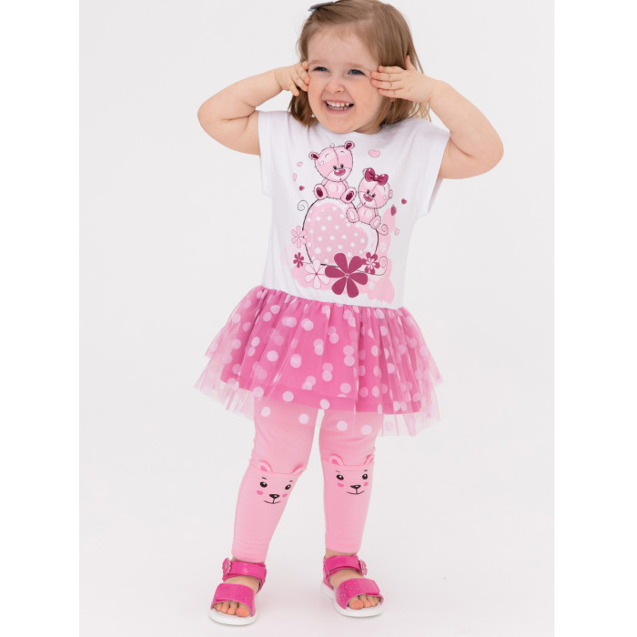 Playtoday Платье для девочки Teddy 12329093, размер 80 - фото 1