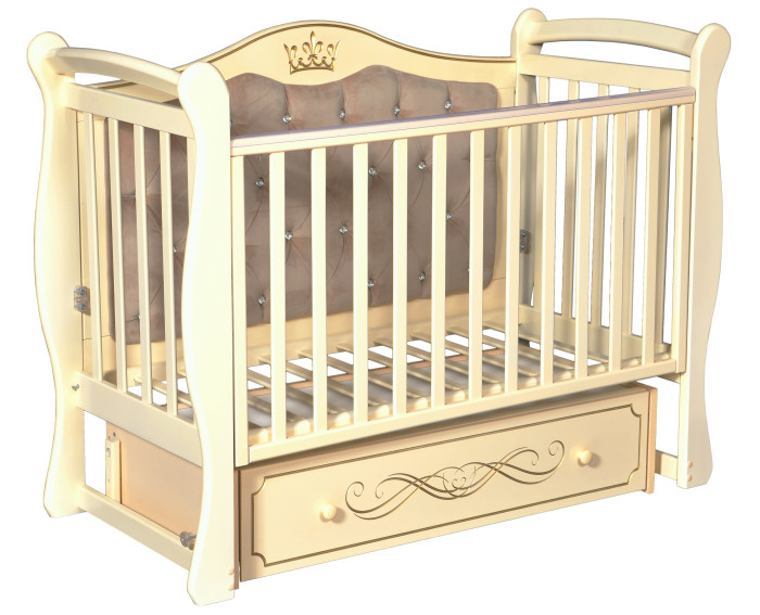 Детская кроватка ByTwinz Teresa 1 (универсальный маятник)