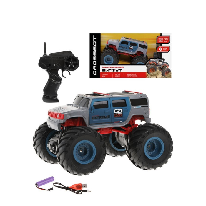 

Crossbot Машина радиоуправляемая Бигфут, Машина радиоуправляемая Бигфут
