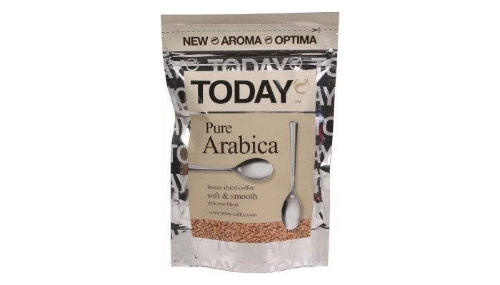 Today Кофе растворимый сублимированный Pure Arabica 75 г - Акушерство.Ru