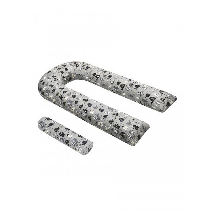 

OL-Tex Подушка для беременных с валиком Котики, Подушка для беременных с валиком Котики