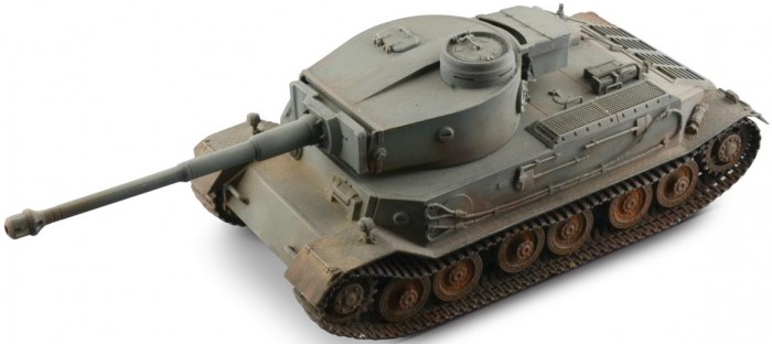 фото Звезда сборная модель немецкий тяжёлый танк тигр порше