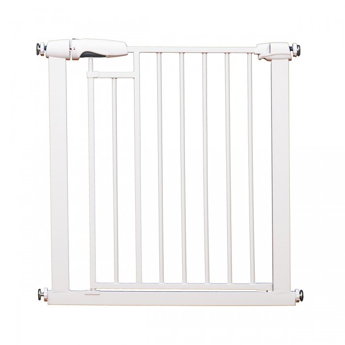 Барьеры и ворота Baby Safe Барьер-калитка для дверного проема на магнитном замке 76-83 см