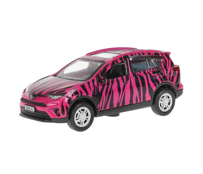 Технопарк Машина металлическая Toyota Rav4 для девочек 12 см технопарк машина bmw x6 для девочек 12 см