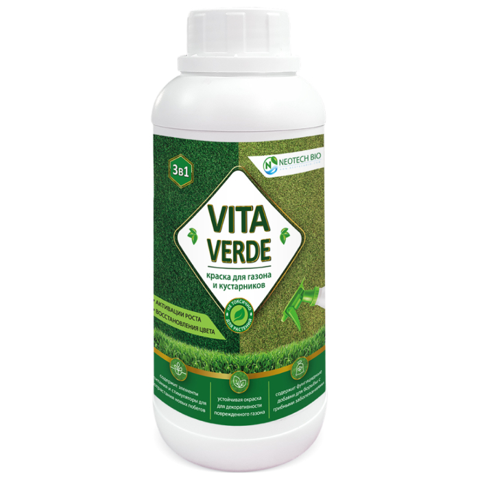 Neotech Bio Краска для газона и кустарников Vita Verde 1 л