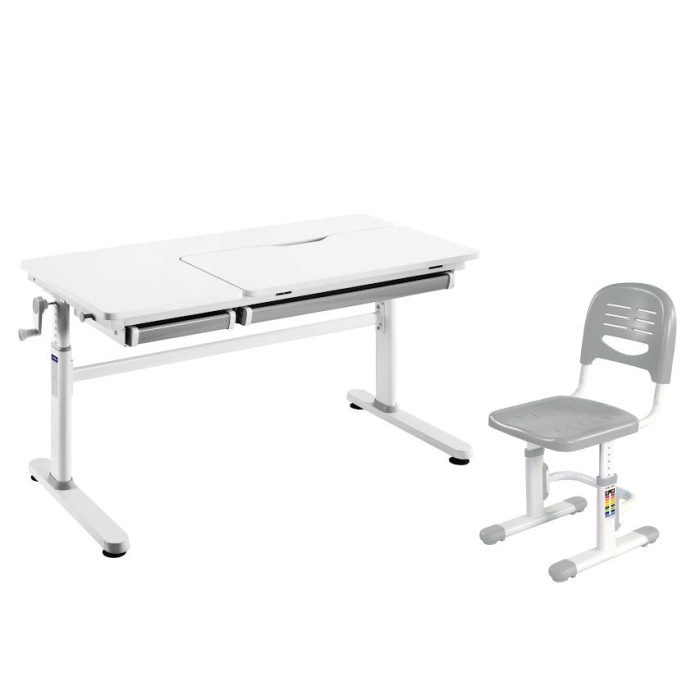 

Cubby Комплект парта Iris Grey + стул SST3 Grey, Комплект парта Iris Grey + стул SST3 Grey