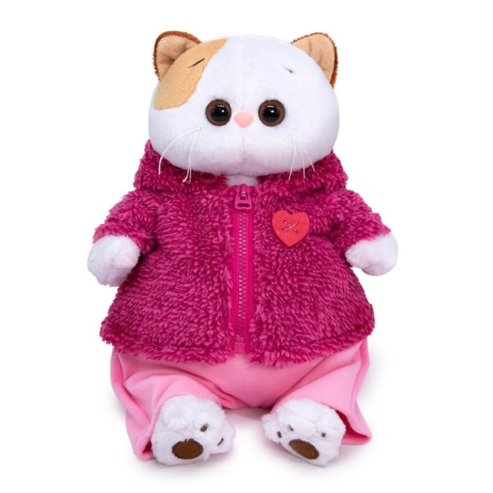 

Мягкая игрушка Budi Basa Кошечка Ли-Ли в теплом костюме с сердечком 24 см, Кошечка Ли-Ли в теплом костюме с сердечком 24 см