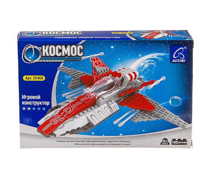 

Конструктор Ausini Космос (140 деталей), Космос (140 деталей)