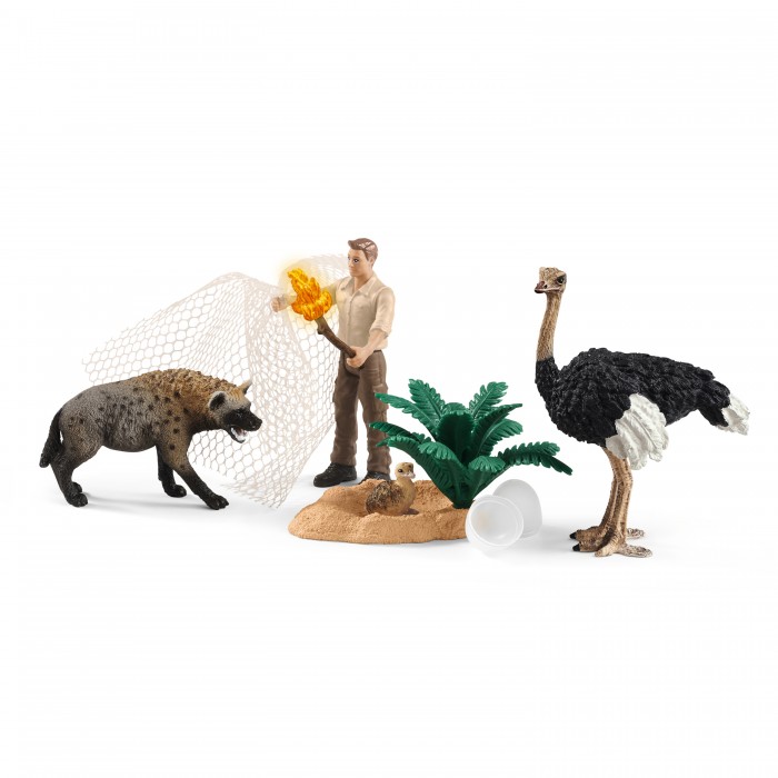 фото Schleich набор фигурок нападение гиены