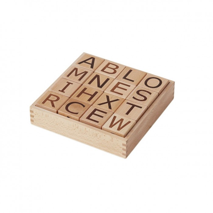 Деревянная игрушка Kid's Concept Алфавит серия Neo игрушка из дерева ноутбук алфавит